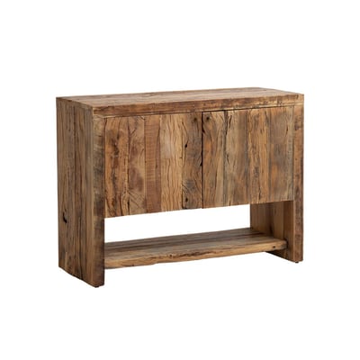 Meuble sous vasque en bois recyclé NAËL MADE IN MEUBLES 
