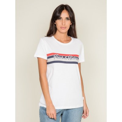 T-shirt Col Rond Message Framont DONA LISA