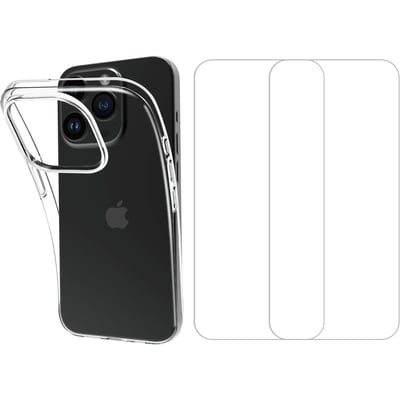 Coque iPhone 15 Pro coque + Verre trempé ESSENTIEL B