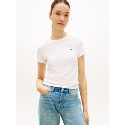 T-shirt col rond, manches courtes TOMMY JEANS