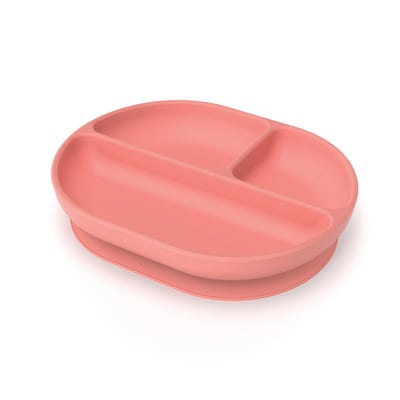 Assiette compartimentée à ventouse en silicone BAMBINO EKOBO