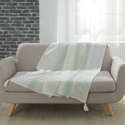 Plaid coton Collection Indira DOUCEUR D'INTÉRIEUR