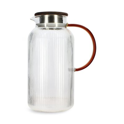Pichet en verre 2L, AMBRE OGO LIVING