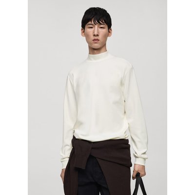 T-shirt manches longues col montant MANGO MAN