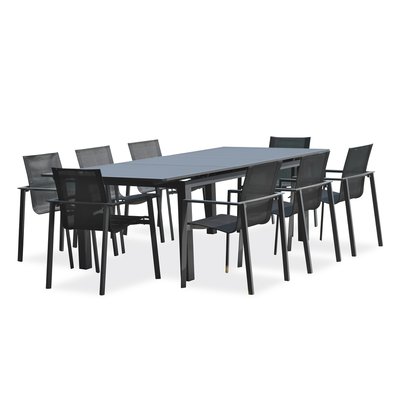 Ensemble repas de jardin en aluminium MIAMI DCB GARDEN