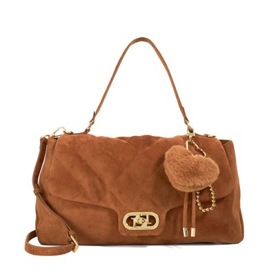 Sac à bandoulière en cuir texturé - REGENCY DUNE LONDON