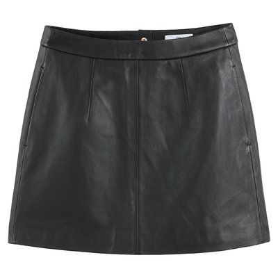 Minifalda de piel LA REDOUTE COLLECTIONS