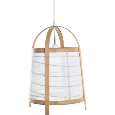 Suspension bambou et lin  esprit oriental déco naturelle RECOLLECTION