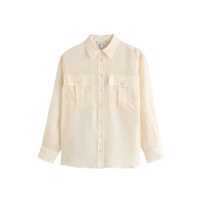 Chemise transparente style militaire NEXT