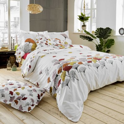 Parure de lit percale GINKGO TRADILINGE