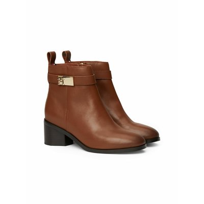 Bottines à talons en cuir TOMMY HILFIGER