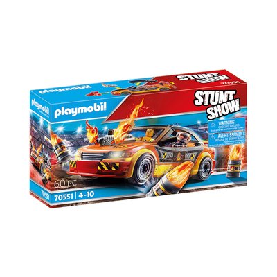 Stuntshow Voiture crash test PLAYMOBIL