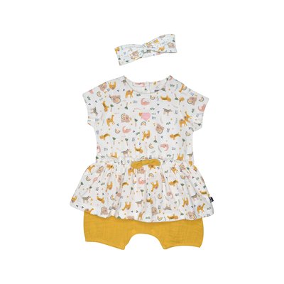 Combirobe bandeau lou naissance SUCRE D'ORGE