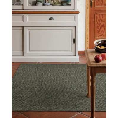 WECONhome Miami South Beach, tufté main, tapis poils courts, motif carreaux, certifié OEKO-TEX® (80 x 150 cm, vert) ,  Miami South Beach WECON HOME
