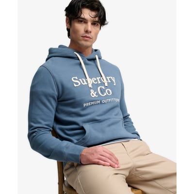 Sweat à capuche Company Logo coupe décontractée SUPERDRY