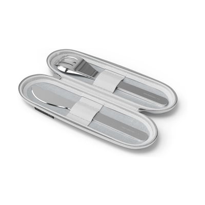 Set De Couverts Mb Slim Nest Trio Gris MONBENTO