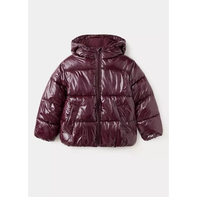 Anorak matelassé brillant MANGO KIDS