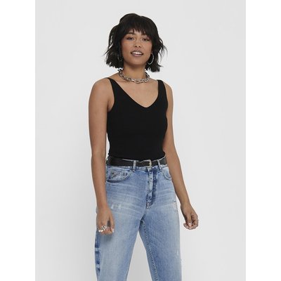 Sleeveless V-Neck Jumper JDY