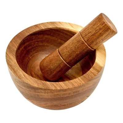 Mortier et pilon en acacia ACACIA 5FIVE SIMPLY SMART