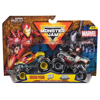 2 Véhicules 1:64 Marvel SPIN MASTER