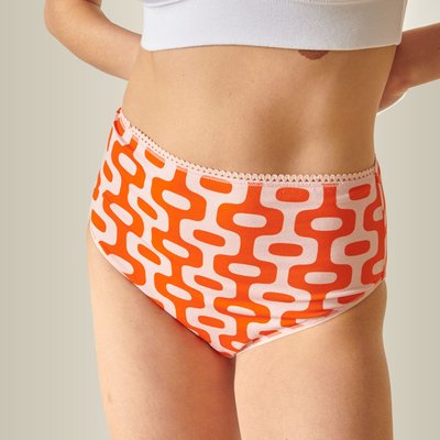 Culotte coton taille haute IMPRIMÉE WE ARE JOLIES