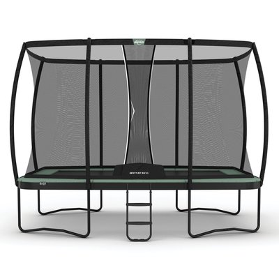 Trampoline ecologique sur pied Champion ECO 410 + filet de sécurité BERG TOYS