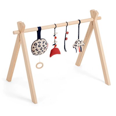 Arche d'éveil en bois avec coussin musical Baker - Stevie Wonder I Just called to say I love you (BO) MELLIPOU