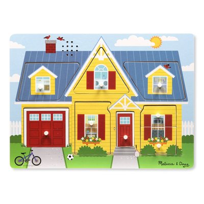 Puzzle sonore Autour de la maison MELISSA & DOUG