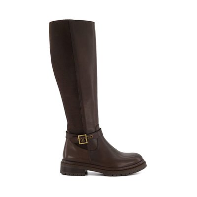 Bottes hauteur genou décontractées à boucle - TELLER DUNE LONDON