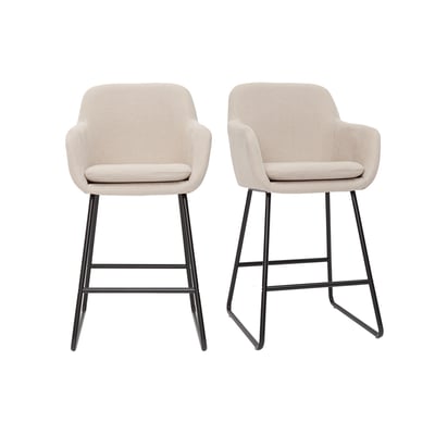 Tabourets de bar H65 cm (lot de 2) AMIKA MILIBOO