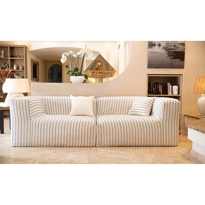 Chauffeuse pour canapé modulable en lin MX HOME
