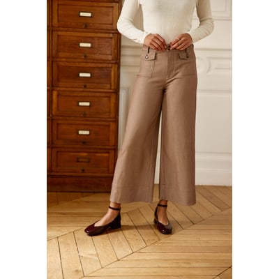 Pantalon large uni ATLANTO LA PETITE ETOILE