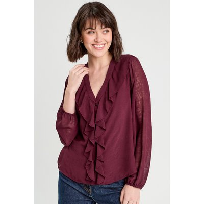 Blouse avec volants CACHE CACHE