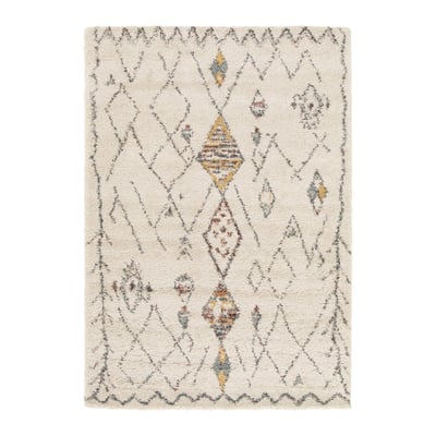 Tapis shaggy épais et confortable TIZI AFK LIVING