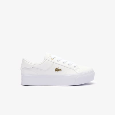 Sneakers Ziane Platform femme en cuir LACOSTE