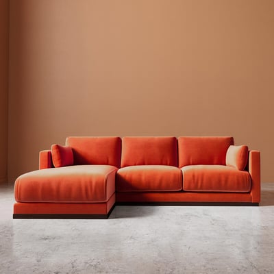 Alesund Easy Velvet Corner Chaise Sofa SWOON
