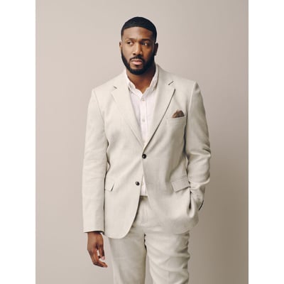 Veste costume lin stretch motionflex slim NEXT