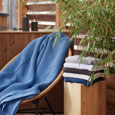 Plaid en Coton 400g/m² - NID D'ABEILLE TRADITION DES VOSGES