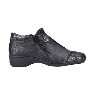 Boot Cuir Flowerrido RIEKER