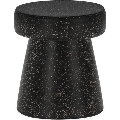 Tabouret design  en fibre de pierre effet terrazzo élégant RECOLLECTION