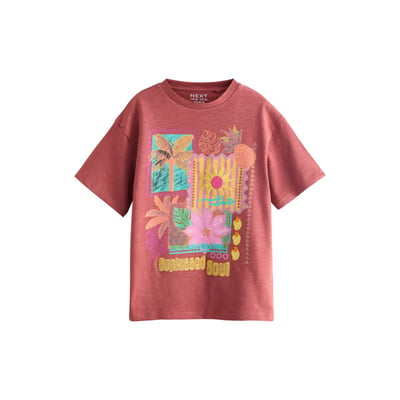 T-shirt oversize brodé NEXT