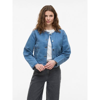 À boutons Veste en jean VILA