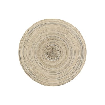 Dessous de plat en bambou naturel et noir AUBRY GASPARD