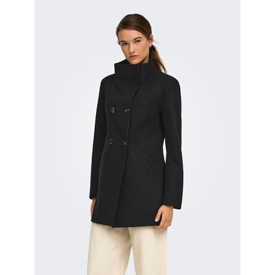 Manteau mi-long col montant ONLY