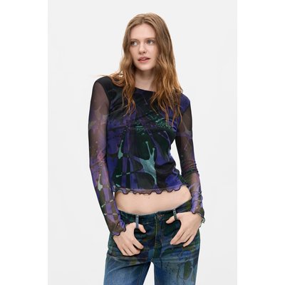 T-shirt en tulle imprimé M. C. Lacroix DESIGUAL