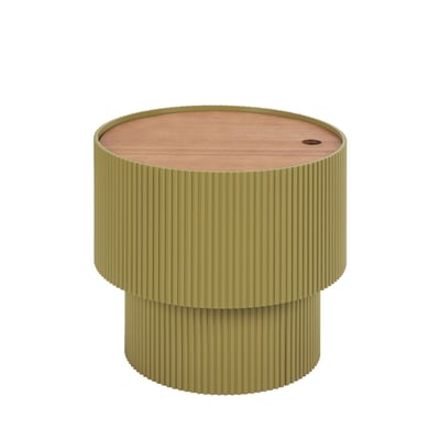 Table d'appoint avec rangement en bois  38,5cm- SAND I DRAWER