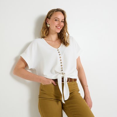 Blouse à nouer GRAIN DE MALICE