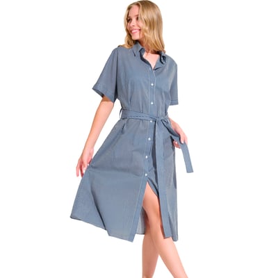 Robe estivale manches courtes LASCARI LISCA