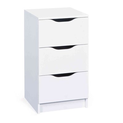 Commode 3 tiroirs en bois TERRE DE NUIT