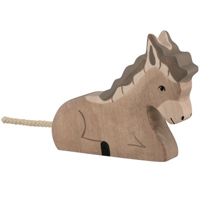 Figurine Ane, couché HOLZTIGER